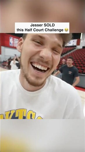 Jesser SOLD this Half Court Challenge 😭