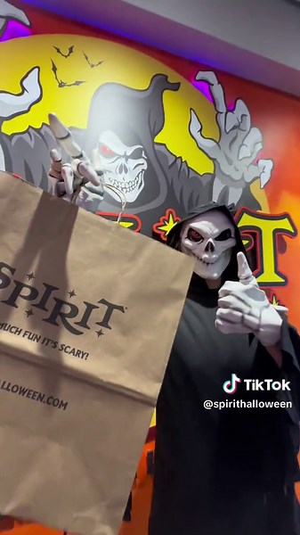 Jack The Reaper is excited for this giveaway. Head to our Instagram via link in bio for a chance to win! #SpiritHalloween