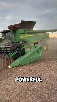 Top 5 Biggest Combine Harvesters in the World! #machinery #farming #automobile #facts