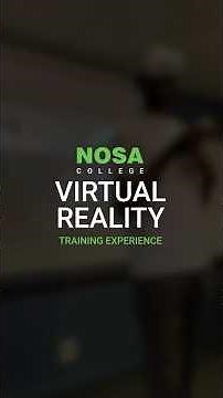 VR Training at NOSA College #virtualreality #vrsimulator #healthandsafety