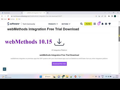 webMethods 10.15 | Download webMethods Integration Free Trial