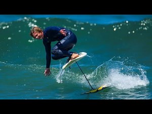 Hydrofoil surfing inspires water sports enthusiasts