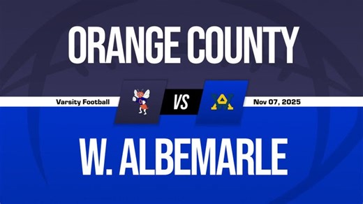 Western Albemarle High School (Crozet, VA)  Football