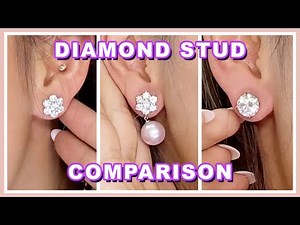 3 Ways To MAXIMIZE Ear Coverage with Our 3.5ct Diamond Stud Earrings