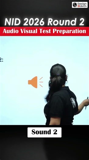 NID 2026 Round-2 Audio/Visual Test | NID 2026 Round 2 #NID2026 #NIDExam