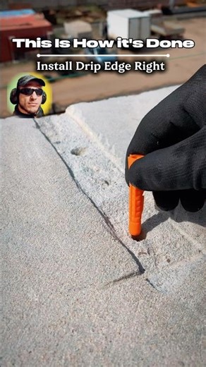 DIY Roof Drip Edge Install