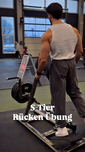 David Pelzer on Instagram: "T-Bar Rudern🔥 Meine Lieblingsübung für den Trapez. Hauptsächlich weil man hier Brustgestützt ist und komplett in die Dehnung gehen kann ohne das man irgendwann am anschlag ist. Aktuell wird sich ja viel drüber gestritten ob man die Brust durchgehend fixiert haben soll, ob man bisschen mit hoch geht, wie weit man ziehen soll etc. - Ehrlich gesagt zieh ich einfach so wie ich es am besten spüre. Vielleicht nicht die Ausführung, die den Trapez zu 100% isoliert, aber so k