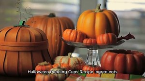 Halloween Pudding Cups Recipe
