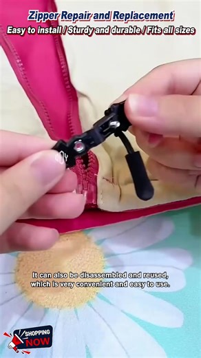Zipper Broken? FIX IT IN SECONDS! 😱 This magic repair kit brings your favorite items back to life! No tools, no skills—just clip and go. Save your clothes, bags & luggage instantly! 🛠️ Don’t Replace—RESCUE! 👇 Tap to Order Now! https://cttopkmall.com/products/wnla | Cttopkmall sunshine