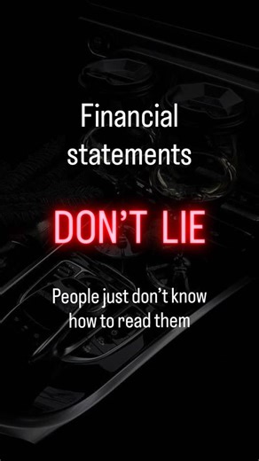 Quantgirl | Financial statements always tell the truth you just need to know how to read them. I’m building a beginner-to-intermediate guide that... | Instagram