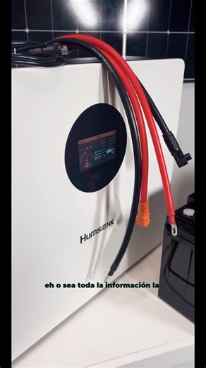 【Flash sale】Humsienk 48V 100Ah Wall-mounted LiFePO4 Bluetooth Battery, Built in 100A BMS & LCD Touchscreen(Indicator), Grade A Cells & 6000 Deep Cycles for Off-Grid, Solar System, Home Backup