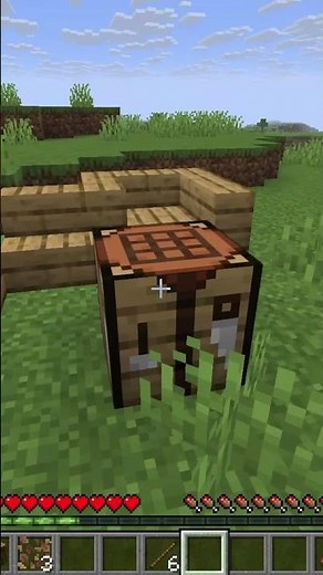 how to make wooden slabs in minecraft! #minecraft #minecraftbuilding #gaming #tutorial