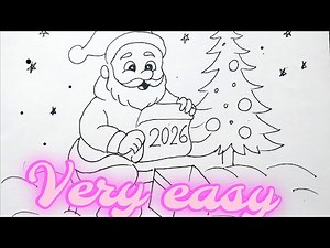 Christmas Special: Santa Claus Drawing for Beginners | Full Guide