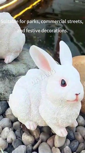 Rabbit Shaped Lighting for Soft Outdoor Night Ambience and Decorative Glow