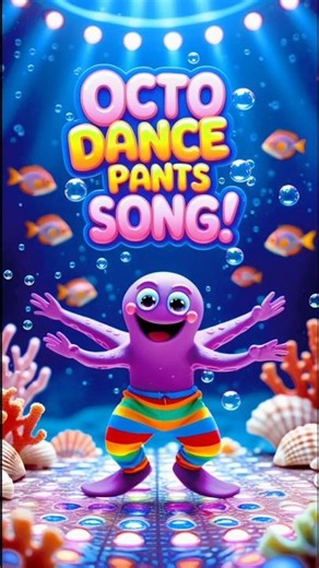 🐙 “Octo Dance Pants 🌊🪩 8-Leg Groove Party!”#kidsstory #3danimation #bedtimestory #kidsshorts #koko