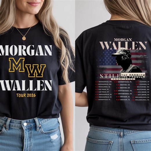 Morgan Wallen Fan Gift Morgan Wallen Tour Shirt 2026, Still the Problem Front Back Tee, Country Concert Comfort Colors - Etsy Australia