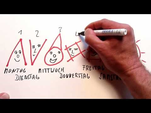 Weekdays in German | Learn German with Music #01