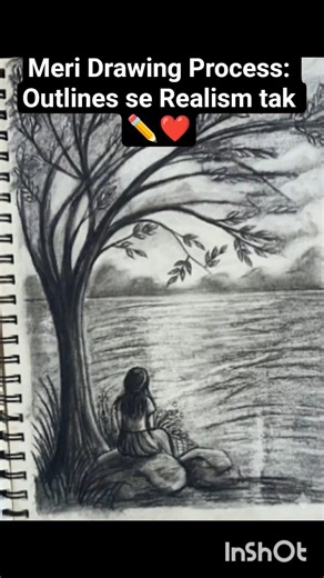 0% to 100%: Realistic Drawing Evolution ✏️❤️🔥#satisfyingvideo #art #drawing