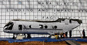 NASA crashes helicopter in safety test