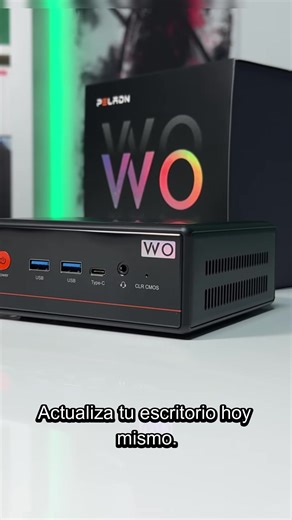 Conoce el Mini computador Peladn WO4: Potencia 🔥 en la palma de tu mano. Olvídate de los gabinetes gigantes. Este equipo es ideal para quienes necesitan potencia y un escritorio limpio. Procesador: AMD ryzen 5 5600H, Memoria de 16GB 512GB SSD. Versátil con Windows 11 Pro instalado. 🚚Envío a todo Chile 🧾boleta o factura. ✅ Garantía legal. Enlace en la descripción. Techreload limitada. #minipc #amd #chile🇨🇱 #pcgamerchile #homeoffice