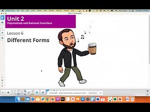 Illustrative Math | Algebra 2 | 2.6 Lesson