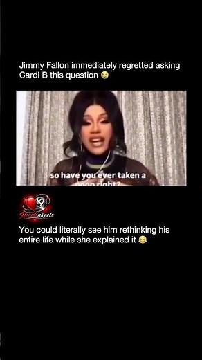 Jimmy Fallon Was NOT Ready for Cardi B’s Answer 😭😂