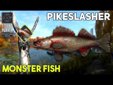MONSTER FISH PIKESLASHER EMERALD LAKE - FISHING PLANET