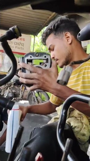 super Splendor bs6 engine service and dispait #shorts #video