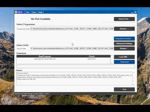 How to flash custrom Recovery TWRP and Root Lenovo Vibe P1 using QFIL method