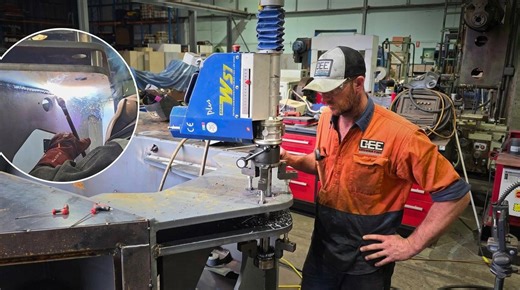 Cutting headlight clearance holes with oxy‑acetylene