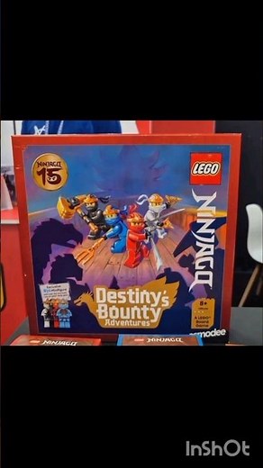 NEW look at the upcoming NINJAGO 15TH ANNIVERSARY “Destiny’s Bounty Adventures” board game🤯
