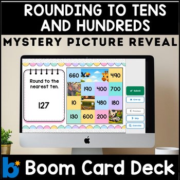 Safari Math Adventure: Rounding to the Nearest Ten & Hundred