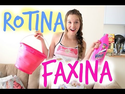 Minha rotina de Faxina na Sexta -Feira
