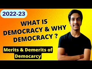 Merits & Demerits of Democracy | What is democracy? Why democracy? @Study Point Coaching Classes