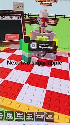 how to make cake in gag/ grow a garden