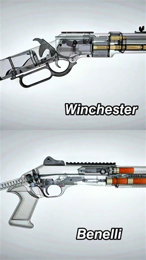 Winchester 1873 | Benelli M4 #shorts #benelli