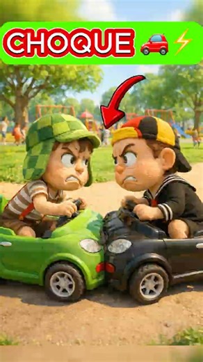 CHAVITO Y KIKO PELEAN POR SUS CARRITOS 🚗😱😡