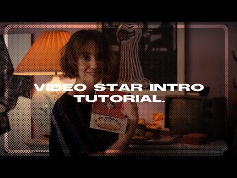 how to make an intro on video star ! (simple)