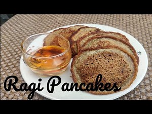 Ragi Pancakes | Instant recipe | Healthy & tasty | Easy Cooking | Millet Breakfast | Amples Kitchen|
