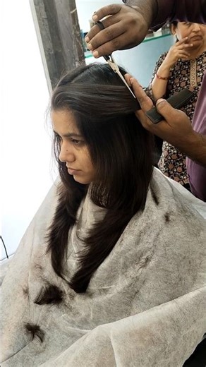 haircut mini tutorial shorts #shortsfeed