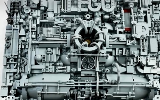 超极复杂的乐高moc作品你见过吗