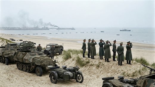 More than 80% of British vehicles were destroyed - but the army escaped