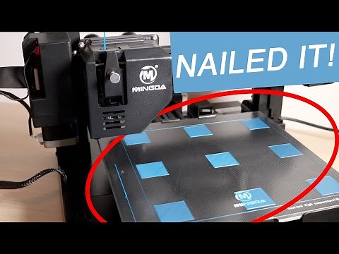 Mingda Magician X 3D Printer - Automatic bed leveling that works!