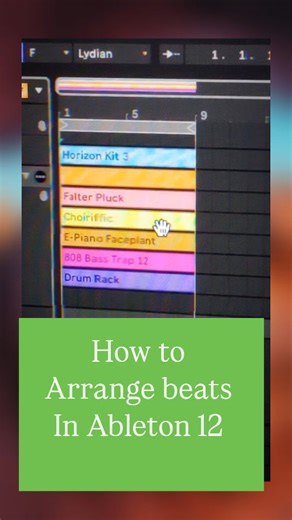 How to arrange a song in Ableton 12 using a loop! This is how you...