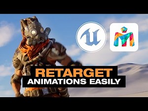 Unreal Engine 5.6 - Retarget Meshcapade AI Mocap Animations - Quick and Easy!