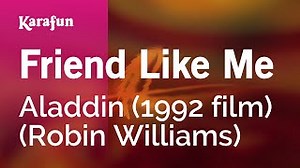 Friend Like Me - Aladdin (1992 film) (Robin Williams) | Karaoke Version | KaraFun Chords - ChordU