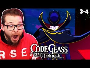 CODE GEASS Episode 3-4 Reaction | His Name is Zero!