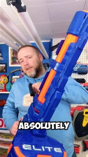 🤯 Giant Nerf Blaster That Looks Like a REAL Machine Gun! 🔫