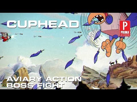 Cuphead - Aviary Action Boss Fight (Perfect Run)