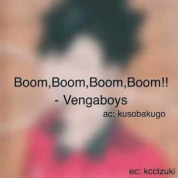 Boom audio edit (boom boom boom i want you in my room)